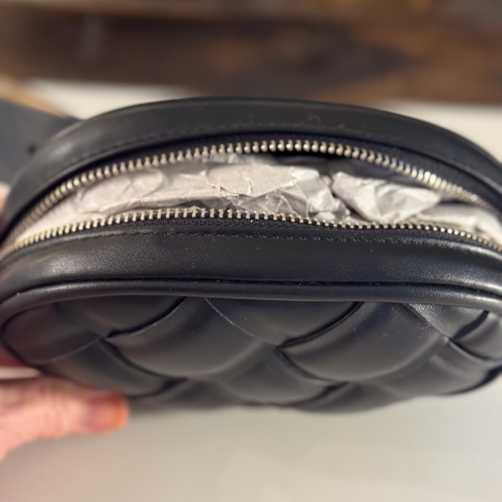 🖤 NWOT STEVE MADDEN BLACK BELT BAG! - Picture 3 of 11